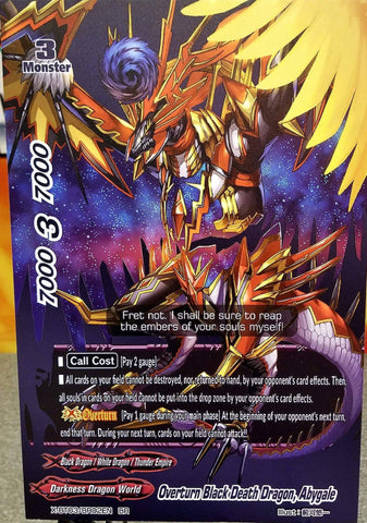 Overturn Black Death Dragon, Abygale (Buddy Rare)