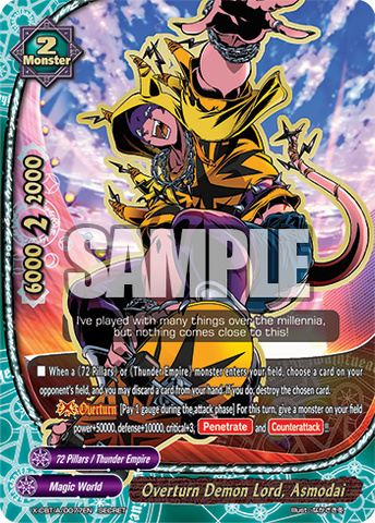 Overturn Demon Lord, Asmodai (SCR)