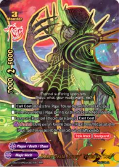 S-SS01A: "Ashen Death Sorcery" Yersinieas "Re:B" (RRR)