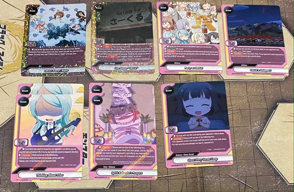 Future Card Buddyfight Constructed Deck: (Bang Dream) 