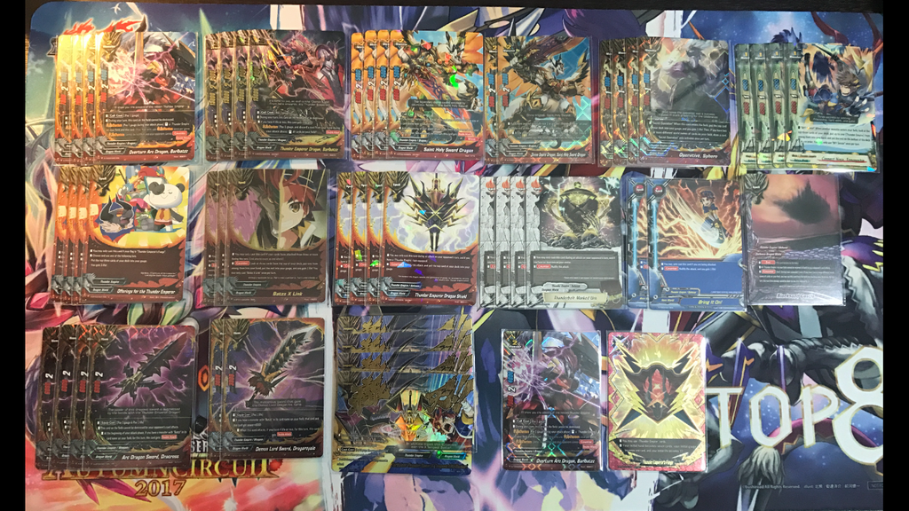 Future Card Buddyfight Constructed Deck: (Thunder Emperor's Fangs) Thu – Buddy Mart