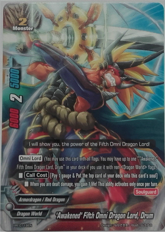 "Awakened" Fifth Omni Dragon Lord, Drum (R)