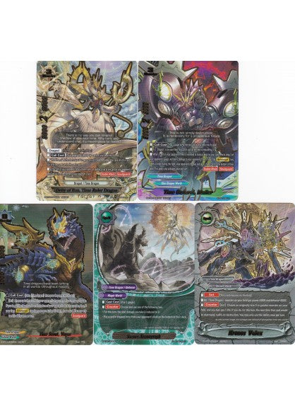 Deity of Eon, Time Ruler Dragon (5 Card Secret Pack) S-BT07