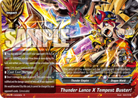 X-BT01/0028 (R) - Thunder Lance X Tempest Buster!
