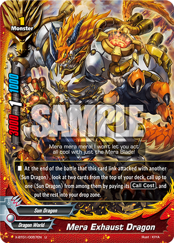 X-BT01/0057 (U) - 	Mera Exhaust Dragon