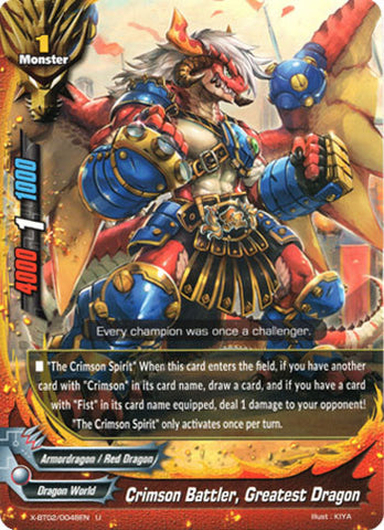 CRIMSON BATTLER, GREATEST DRAGON (U)