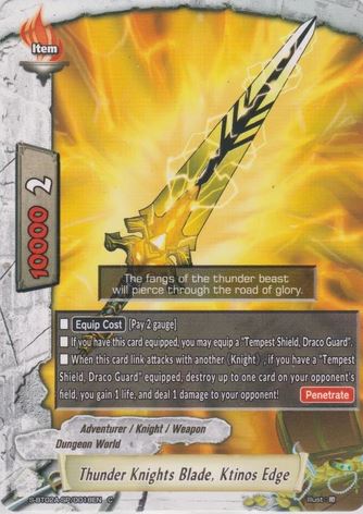 Thunder Knights Blade, Ktinos Edge (C)