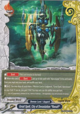 Great Spell, City of Devastation "Renaff" (U)