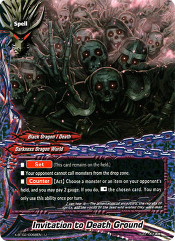 INVITATION TO DEATH GROUND (U)