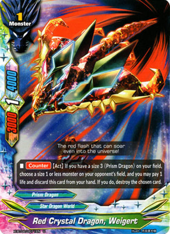 RED CRYSTAL DRAGON, WEIGERT (U)