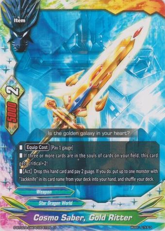Cosmo Saber, Gold Ritter (U)