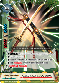 S-SS01A: Excelblade, Godslash KANESADA -SINUCHI- (RR)