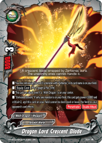 S-SS01A: Dragon Lord Crescent Blade (RR)