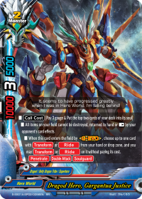 S-SS01A: Dragod Hero, Gargantua Justice (RR)