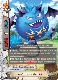 S-UB06: Thunder Flares, Blue Bat (RR)