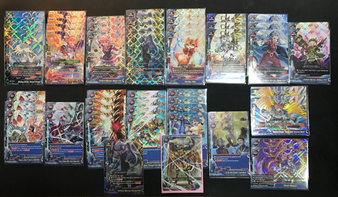 Future Card Buddyfight Constructed Deck: (Hero World) Max Rarity Full Foil "Super Heroines"