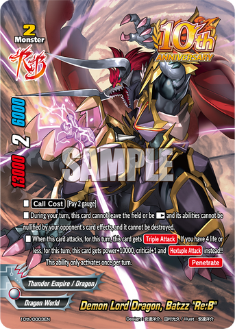 10th/0003EN: Demon Lord Dragon, Batzz “Re:B”