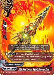 Fifth Omni Dragon Sword, Emperor Fang (C)