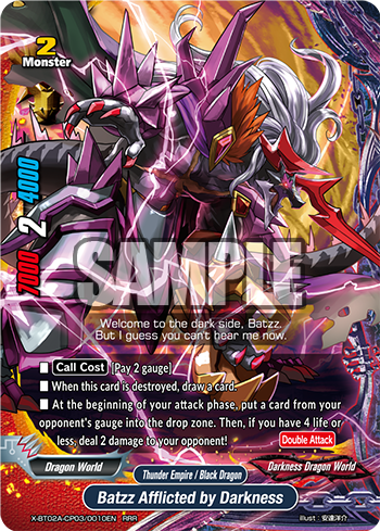 Batzz, Afflicted by Darkness (RRR)