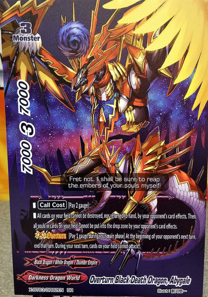 Overturn Black Death Dragon, Abygale (Buddy Rare)