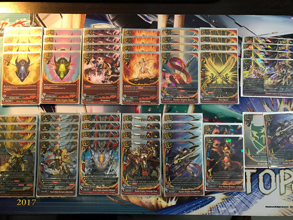 Future Card Buddyfight Constructed Deck: (Dragon World) Thunder Knights