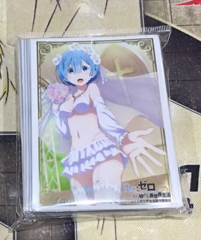 [Bushiroad] Re:Zero Rem Wedding Dress Event Only Card Sleeves (LIMITED EDITION)
