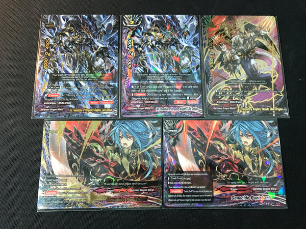 The Foundation of Purgatory Knights, Lord Demios Secret Pack (5 Cards)