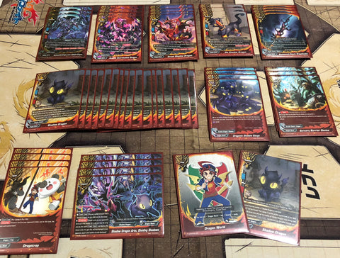 Future Card Buddyfight Constructed Deck: (Dragon World) "Shadow Dragons"