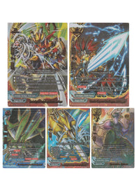 Thunder Emperor Cavalry Dragon, Drum Bunker Dragon (5 Card Secret Pack)