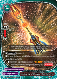 S-SS01A: Shooting Star of Blue Flame, Blade Garbroom (RR)