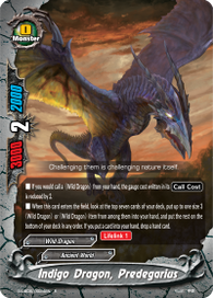 S-UB06: Indigo Dragon, Predegarius (R)